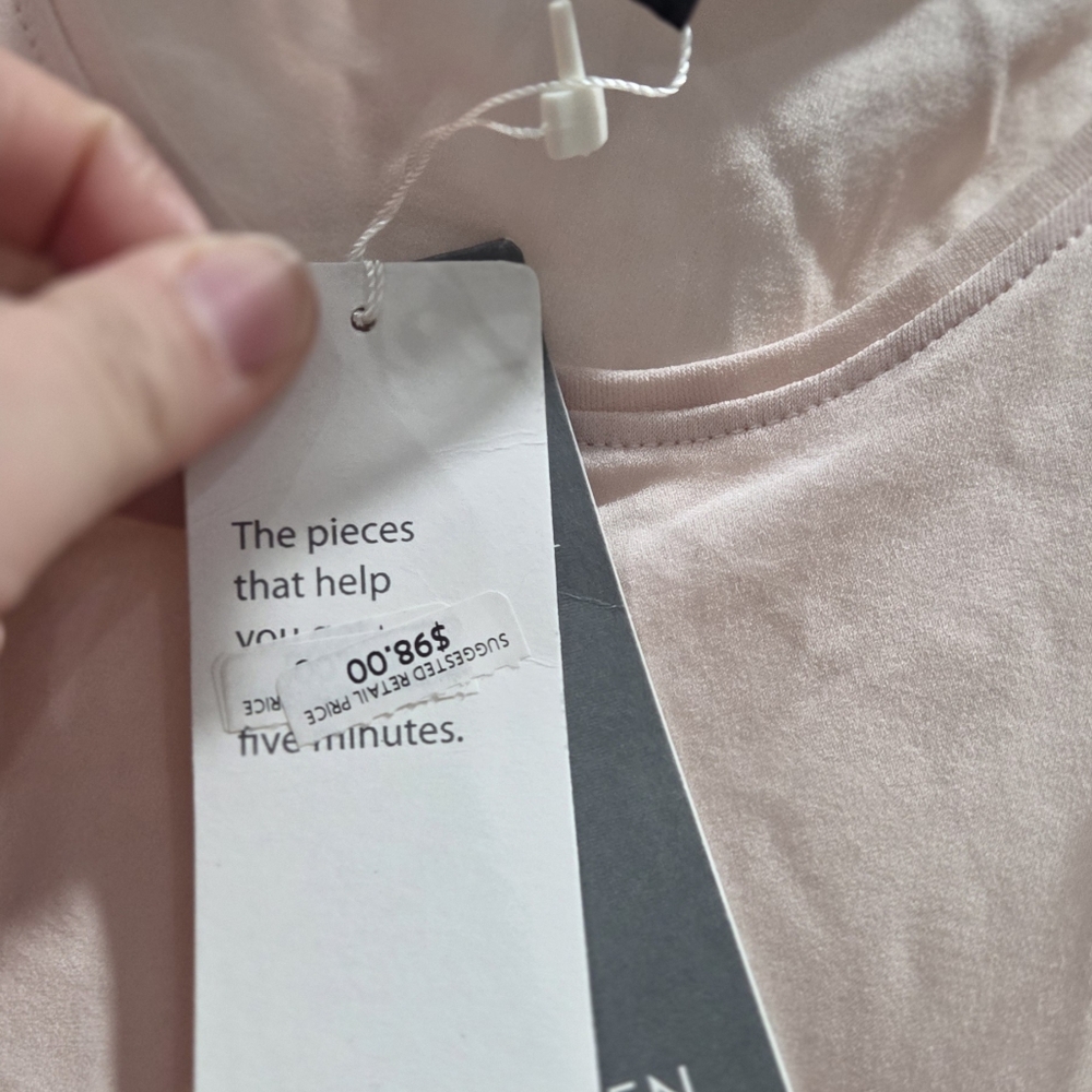 Eileen Fisher Women's Strech 100% Silk Jersey Tank Top Size Large Comfort Casual - Picture 5 of 8